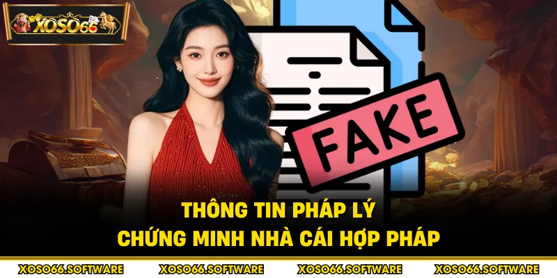 Thông tin pháp lý chứng minh nhà cái hợp pháp