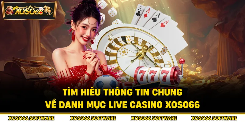 Tìm hiểu thông tin chung về danh mục live casino Xoso66
